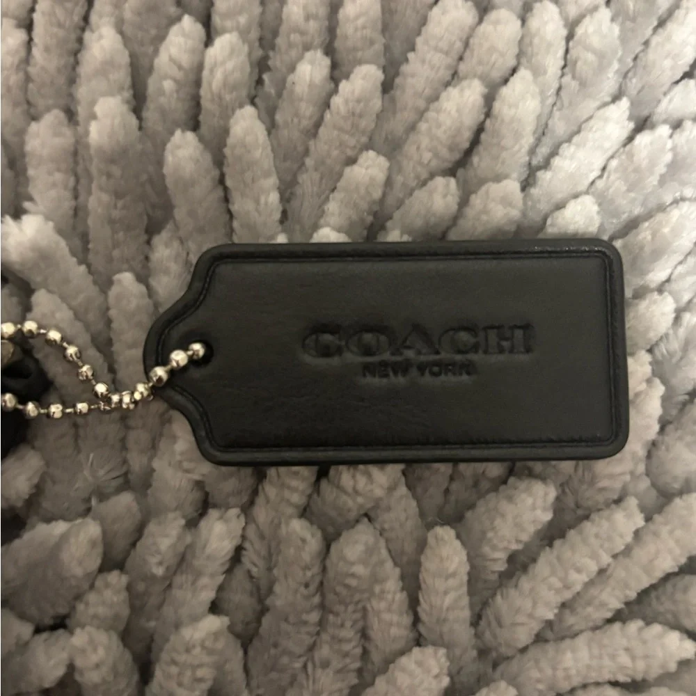 Coach Signature Black and Gray Crossbody Bag - Picture 5 of 5